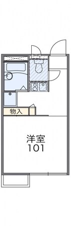 レオパレスフルールの物件間取画像